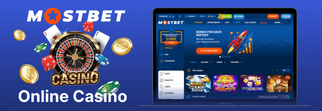 Betting and online casino in Mostbet Bangladesh